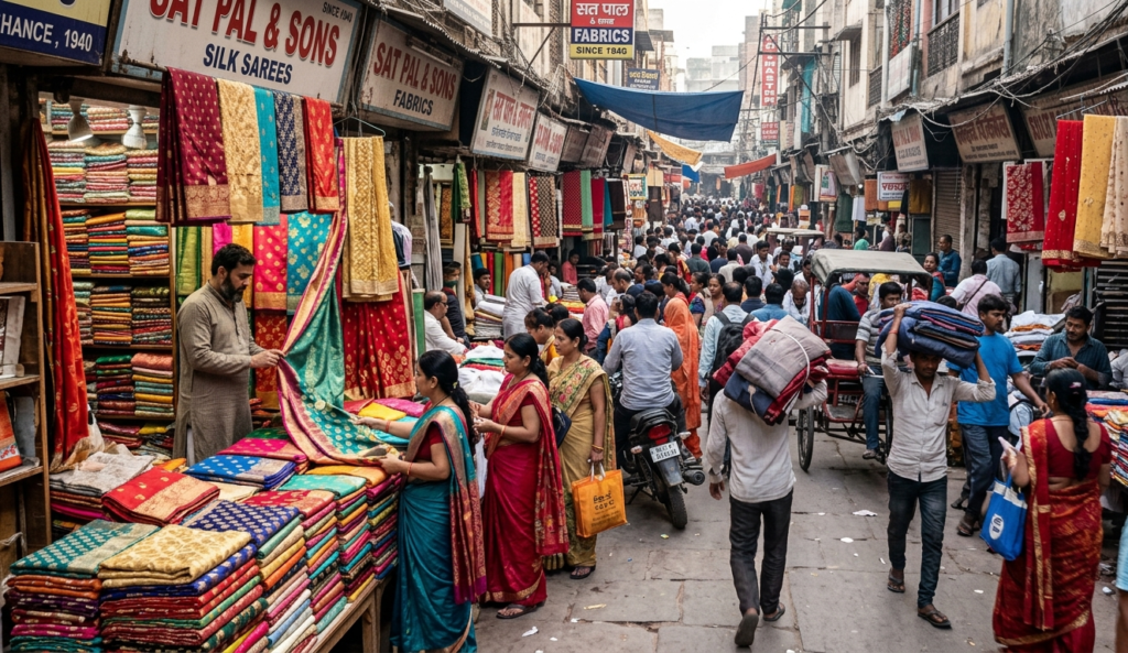 Chandni Chowk – Old Delhi Fabric Heart