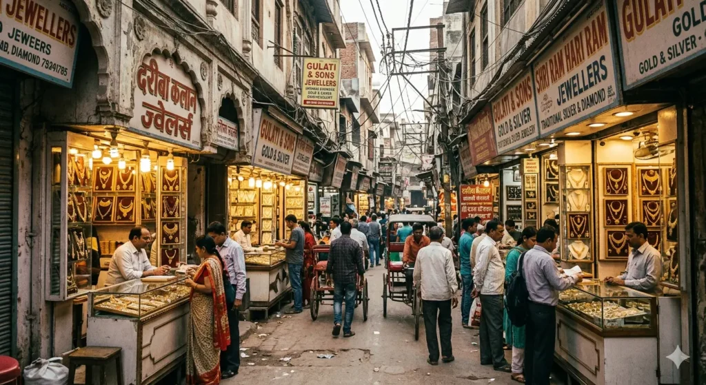 Chandni Chowk Jewellery Markets in Delhi