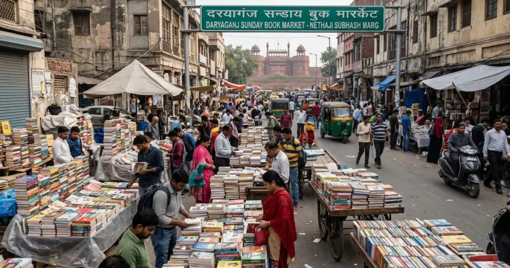 Daryaganj Sunday Book Market