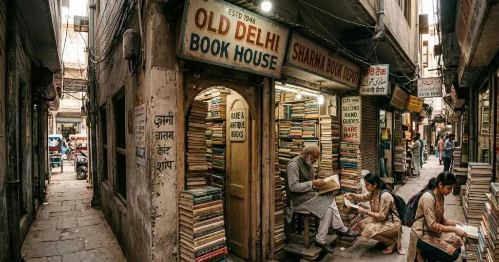 Old Delhi Hidden Book Shops 