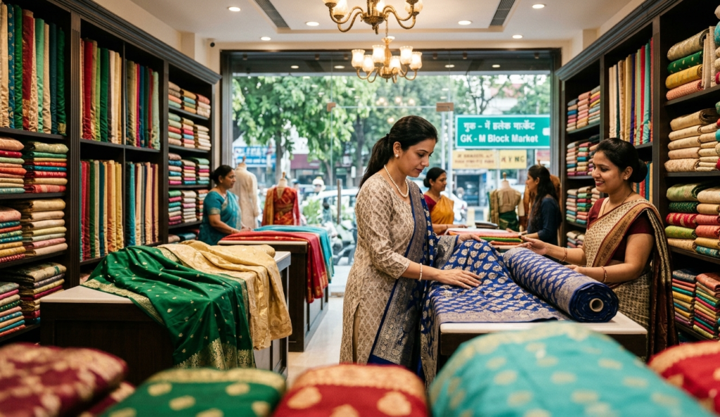 Premium Fabric Shopping in South Delhi