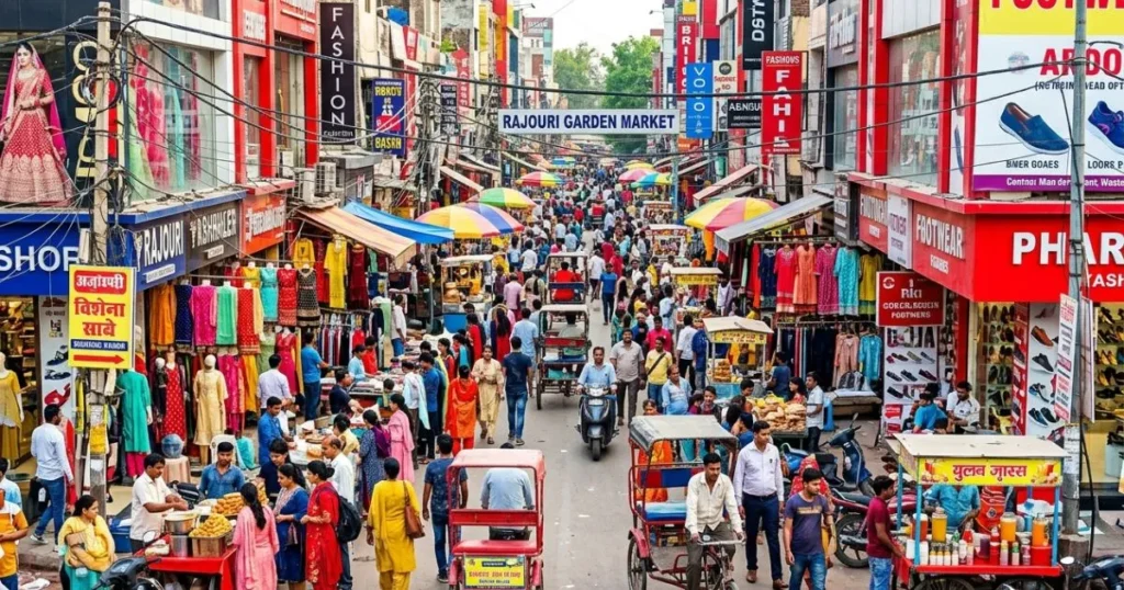 Rajouri Garden - Best Cheap Shoe Market in West Delhi