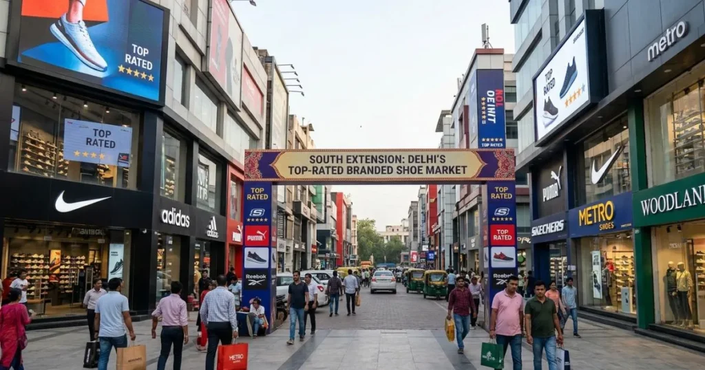 South Extension - Top Rated Branded Shoe Market in Delhi