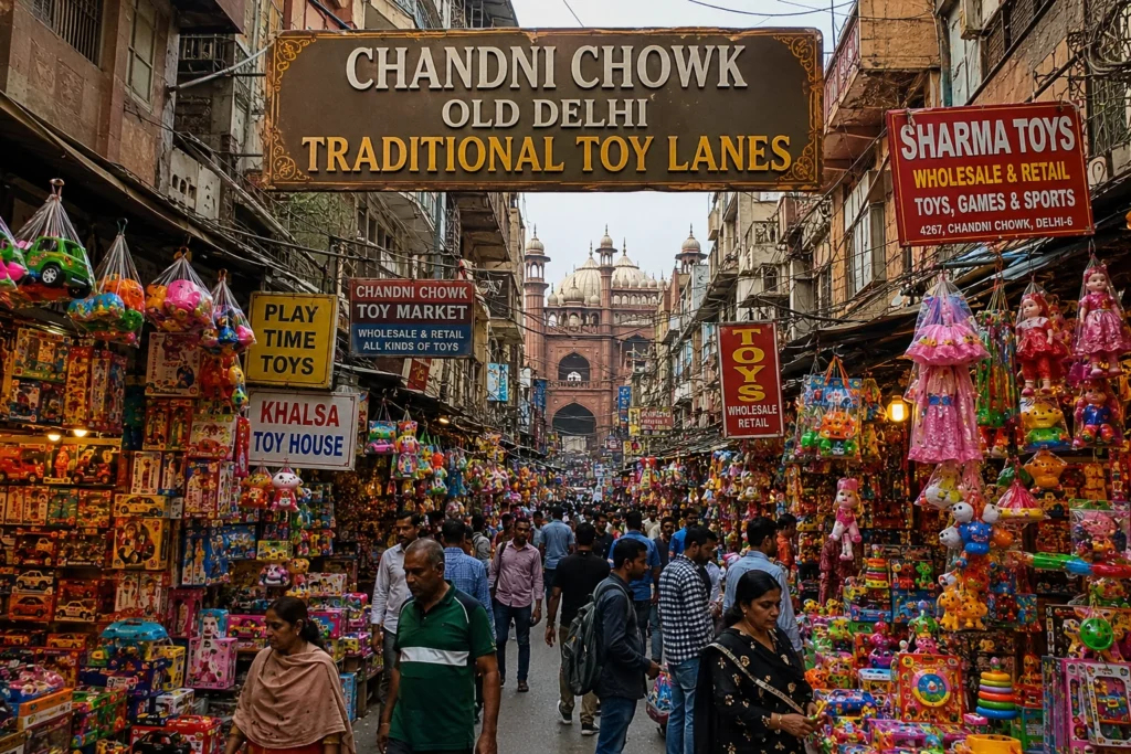 Chandni Chowk toy market