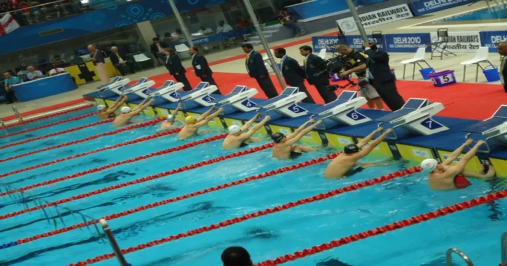 Dr. S.P. Mukherjee Swimming Pool (Talkatora Stadium)