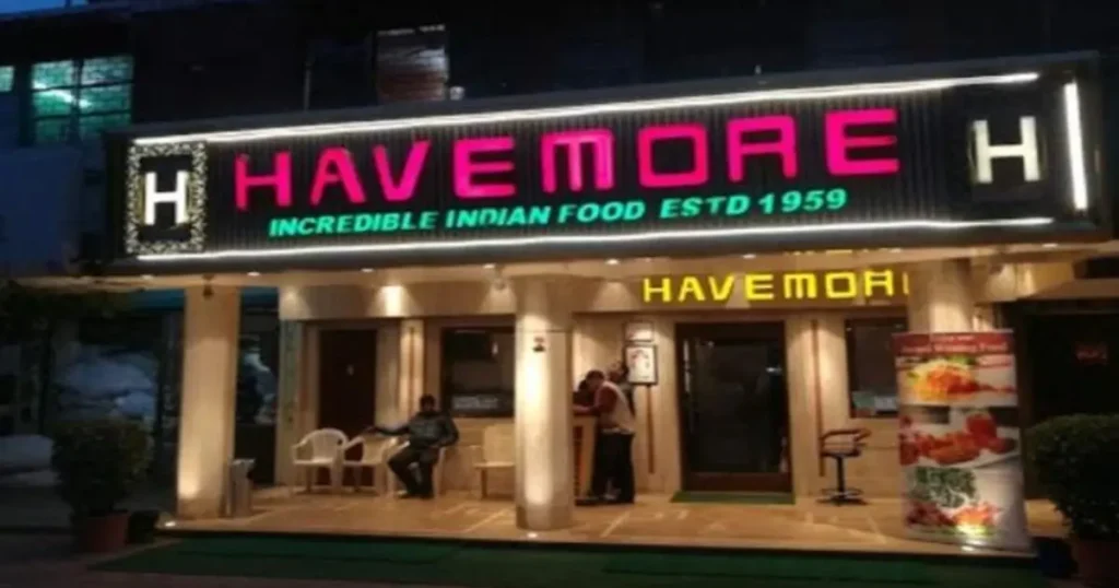 Havemore Restaurant — Pandara Road, South Delhi