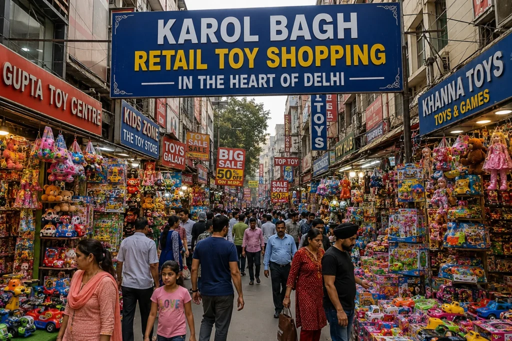 Karol Bagh toy shopping