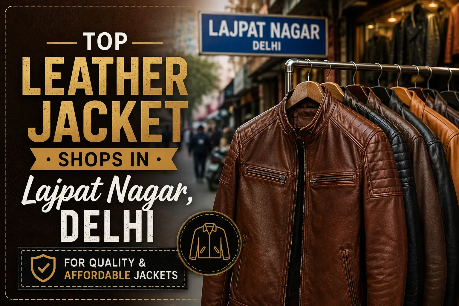 Leather Jacket Shops in Lajpat Nagar