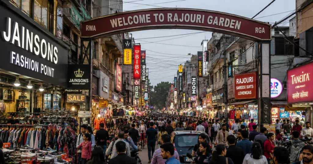 Rajouri Garden Market, Rajouri Garden, West Delhi