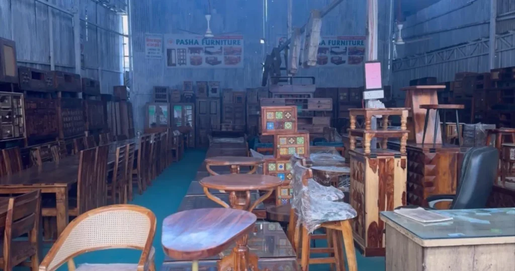 Shahberi Furniture Market, Greater Noida
