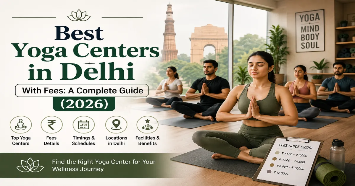 Best Yoga Centers in Delhi With Fees: A Complete Guide (2026)